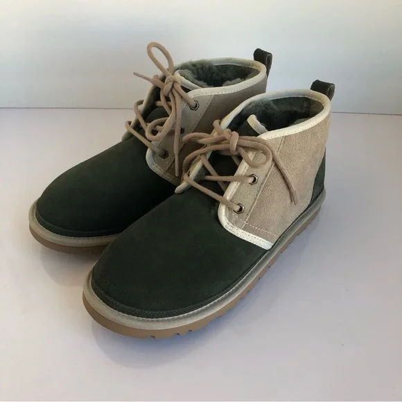 UGG | Shoes | Ugg Neumel Mens Size 8 Forest Green Tan Suede  display picture 1